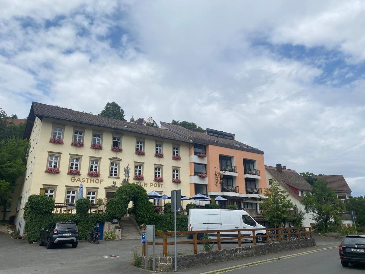 Gasthof Hotel Zur Post Egloffstein Exterior foto
